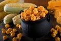 Cheddar Cheese Kettle Corn Popcorn Royalty Free Stock Photo