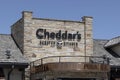 Cheddar\'s Scratch Kitchen restaurant. Cheddar\'s Scratch Kitchen is owned and operated by Darden Restaurants