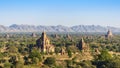 Chedi Field in Bagan