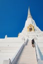 Chedi Phukhao Thong in Ayutthaya , Thailand