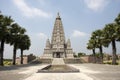 Chedi Phutthakhaya or Buddhakhaya stupa of Wat Panyanantaram or Panya Nantaram temple for thai people and foriegn travelers travel Royalty Free Stock Photo