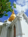 Chedi of Royal cemetry at Wat Ratchabopit Royalty Free Stock Photo