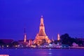 Chedi Wat Arun at last light.