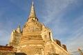 Chedi in Wat Phra Sri Sanphet Royalty Free Stock Photo