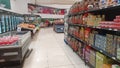 Chedraui supermarket instore view in Mexico Royalty Free Stock Photo