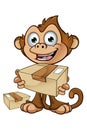 Cheeky Monkey Character Royalty Free Stock Photo