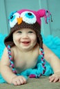 Cheerful Baby Girl Royalty Free Stock Photo