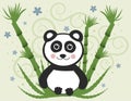 Cheerful Baby Panda