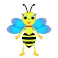 Cheerful bee