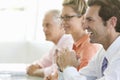 Cheerful Businessman In Conference Room Royalty Free Stock Photo