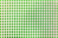 Cheerful classic rustic traditional gingham pattern in green and white