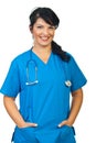 Cheerful doctor woman Royalty Free Stock Photo