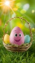 Cheerful Easter eggstravaganza igniting the spirit of celebration and merriment