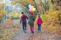 Cheerful family - mom, teenage daughter and son Royalty Free Stock Photo