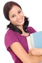 Cheerful female student Royalty Free Stock Photo