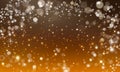 Cheerful golden glitter background with stars Royalty Free Stock Photo