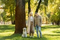 cheerful middle aged couple in casual Royalty Free Stock Photo