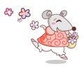 Cheerful mouse