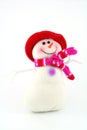 Cheerful snowman