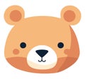 Cheerful teddy bear design