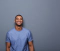 Cheerful young african american man Royalty Free Stock Photo