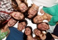 Cheerful young people Royalty Free Stock Photo