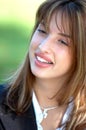 Cheerful Young Woman Royalty Free Stock Photo