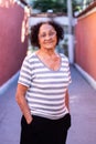 Cheerfull Portrait mature brazilian woman