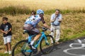 Cheering a Cyclist - Tour de France 2017