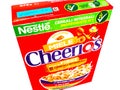 Cheerios, 5 cereals with honey produced by NestlÃÂ© Royalty Free Stock Photo