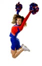 Cheerleader Jumping