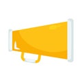 cheerleader megaphone icon Royalty Free Stock Photo