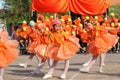 Cheerleader Sports elementary school students