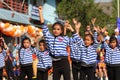 Cheerleader Sports elementary school students