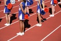 Cheerleaders Royalty Free Stock Photo