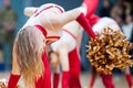 cheerleaders bc dnipro vs bc zaporizhia zog ukrainian basketball championship dnipro city ukraine