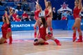 Cheerleaders of CSKA team