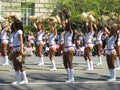 Cheerleaders at the Festival