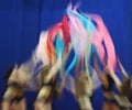 Cheerleaders perform during Final Four