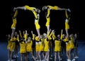Cheerleading Championship of Finland 2010 Royalty Free Stock Photo