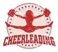 Cheerleading Design - Vintage Royalty Free Stock Photo