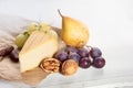 Cheese and accompaniments Royalty Free Stock Photo