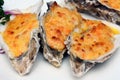 Cheese-Baked Oysters