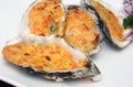 Cheese-Baked Oysters