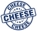 cheese blue stamp