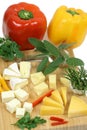 Cheese board Royalty Free Stock Photo