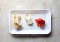 cheese, bread, tomato, Royalty Free Stock Photo