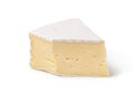 cheese brie on a white background Royalty Free Stock Photo