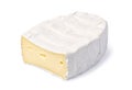 Cheese brie on a white background Royalty Free Stock Photo