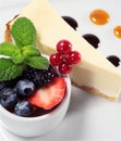 Cheese Cake with Fresh Berries